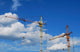 Tower Cranes Wall Decal