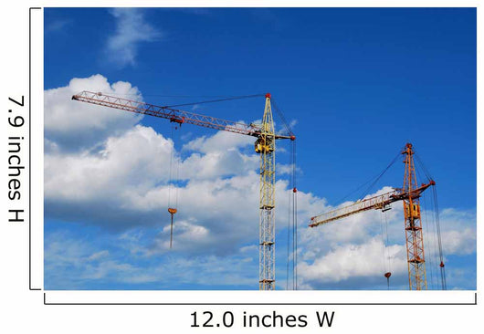 Tower Cranes Wall Decal