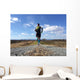 Male Runner Long Country Wall Decal