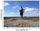 Male Runner Long Country Wall Decal
