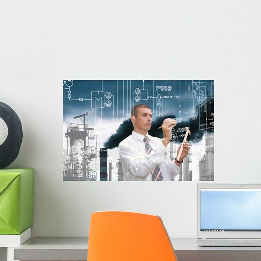 Engineering Industrial Technology Ecological Wall Decal