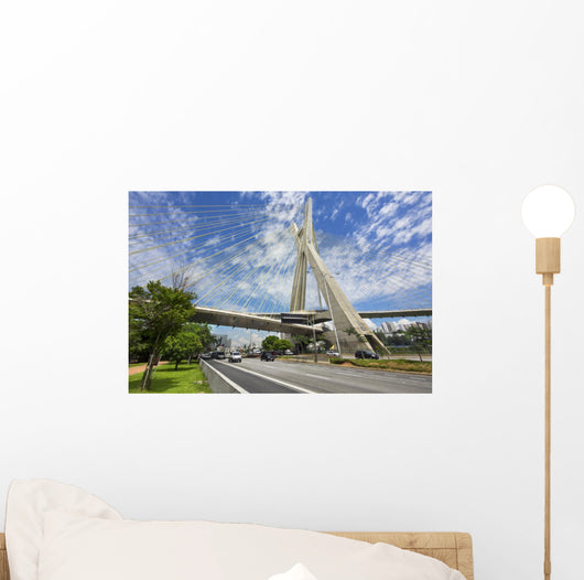 Octavio Frias Oliveira Bridge Wall Decal