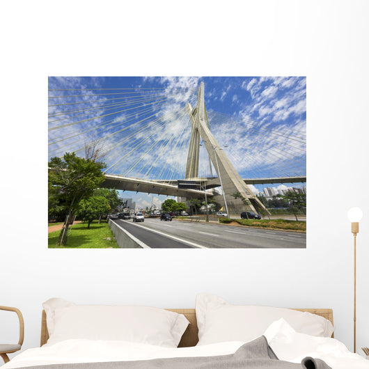 Octavio Frias Oliveira Bridge Wall Decal