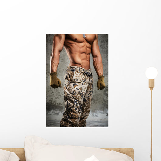 Buff Army Fitness Wall Decal
