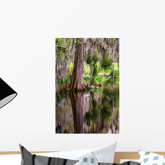 Magnolia Plantation Swamp Garden Wall Decal
