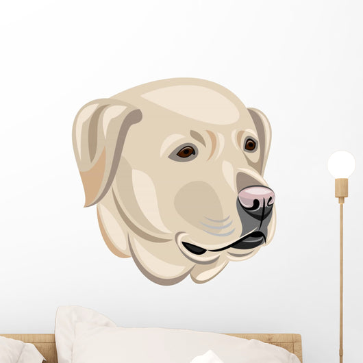 Labrador Wall Decal Design 2