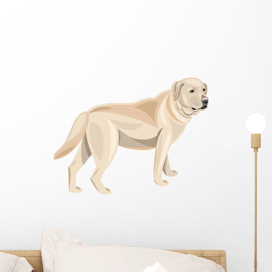 Labrador Wall Decal Design 1
