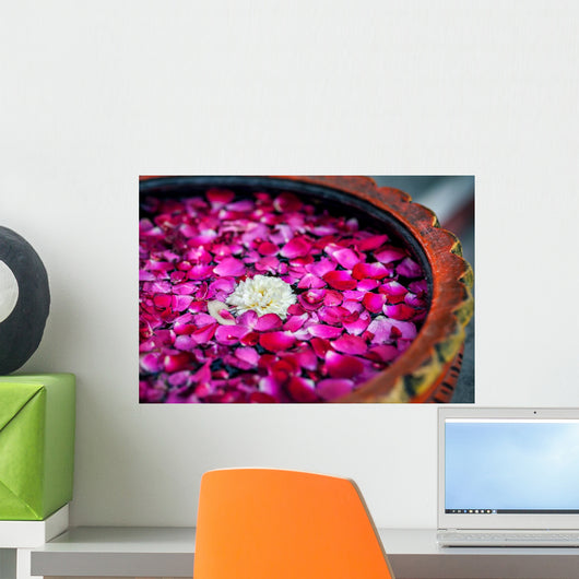 Flowers Spa Wall Decal