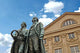 Goethe-schiller Denkmal Vor Deutschen Wall Decal