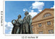 Goethe-schiller Denkmal Vor Deutschen Wall Decal