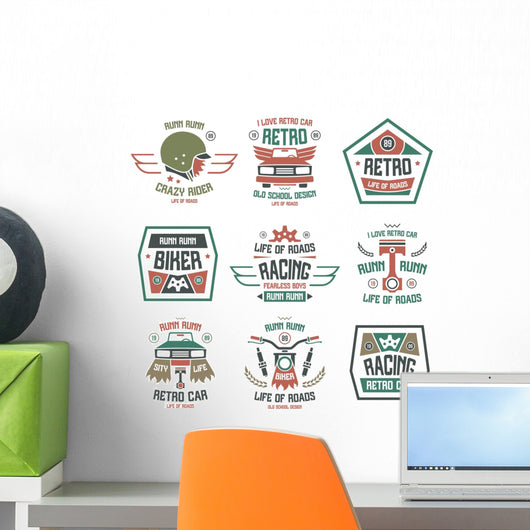 Car Racing Wall Stickers Wall Decal