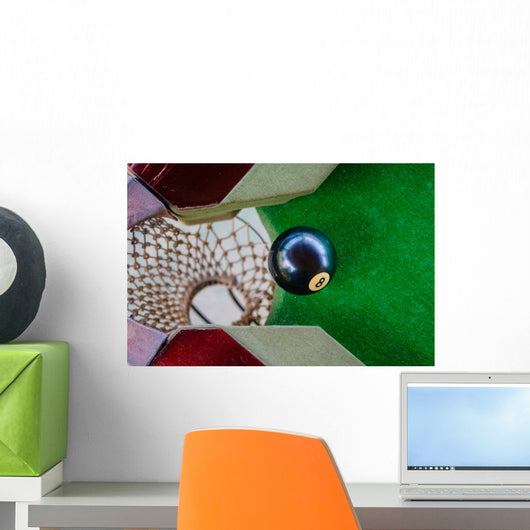8 Ball Wall Decal Design 2
