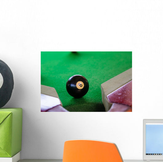 8 Ball Wall Decal Design 1