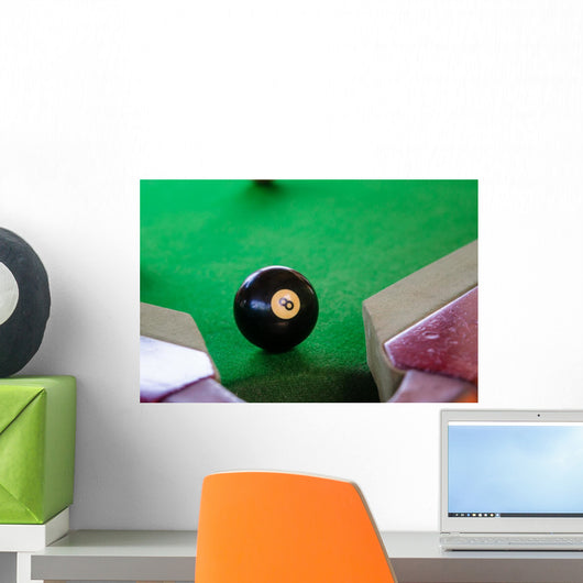 8 Ball Wall Decal Design 1