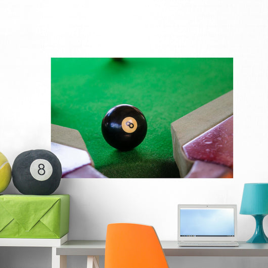 8 Ball Wall Decal Design 1