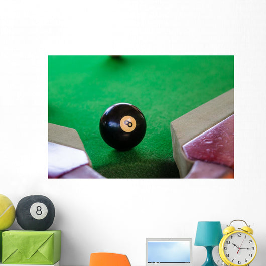 8 Ball Wall Decal Design 1