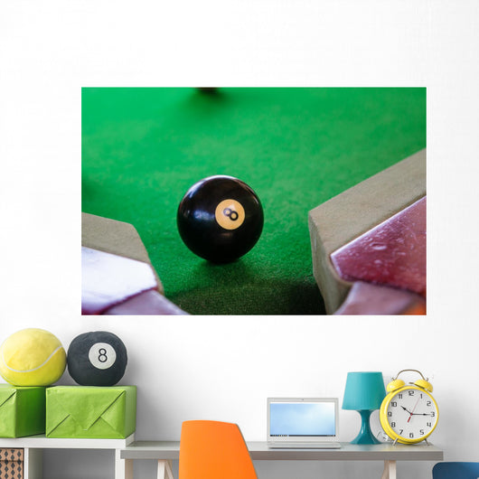 8 Ball Wall Decal Design 1