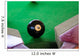 8 Ball Wall Decal Design 1