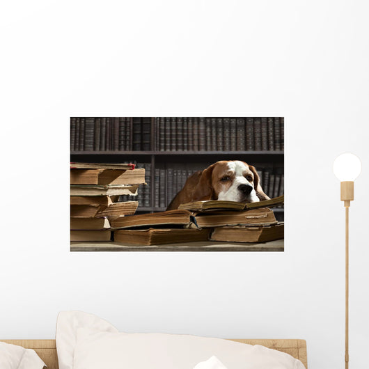 Smart Dog Thinking Wall Decal