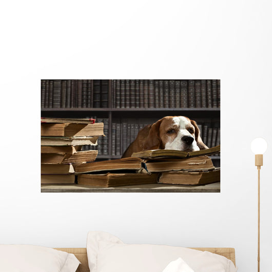 Smart Dog Thinking Wall Decal