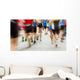 Motion Blurred Runner Wall Decal