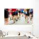 Motion Blurred Runner Wall Decal