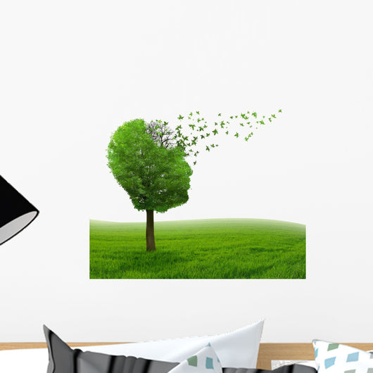 Brain Disease Memory Loss Wall Decal