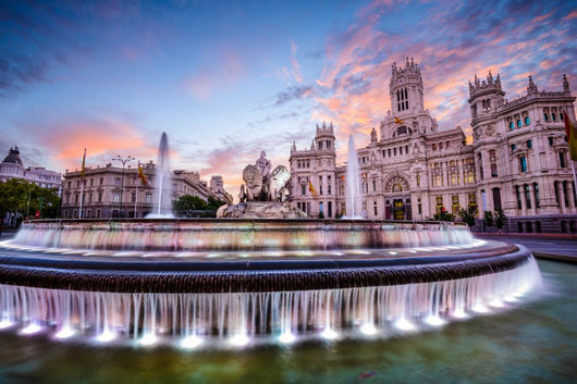 Madrid Spain Cibeles Plaza Wall Decal