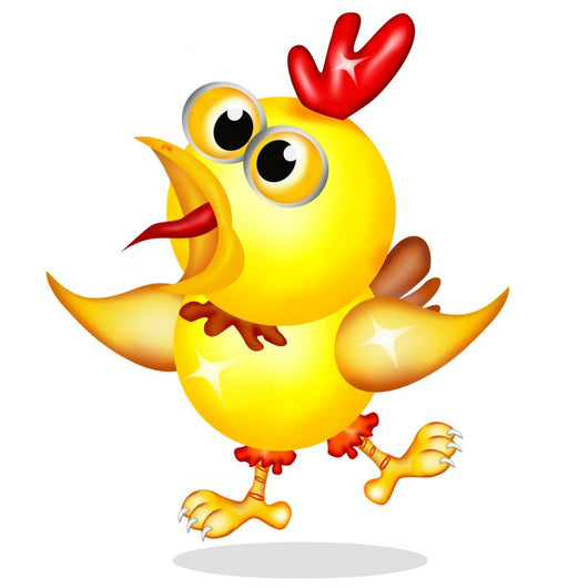 Gallo Adolescente Tris Wall Decal