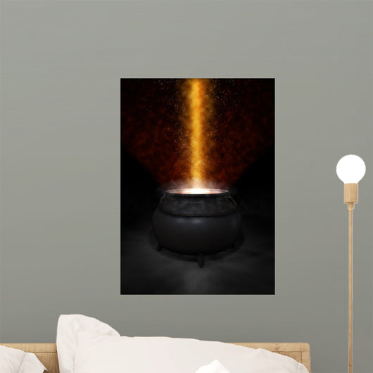 Hexenkessel Metall Explo Wall Decal