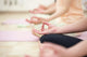 Young Women Do Yoga Wall Decal