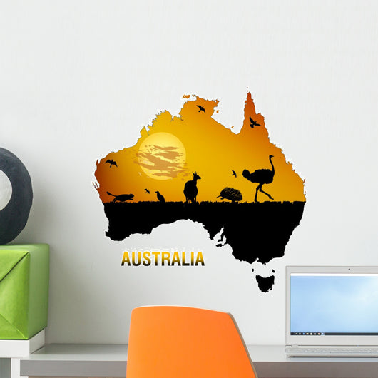 Fauna Australia Wall Decal