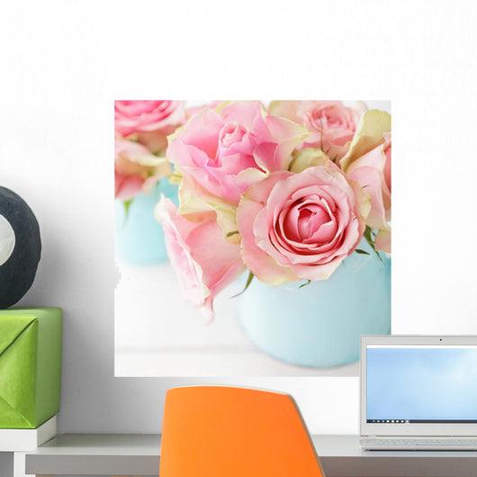 Flowers Vase Wall Decal