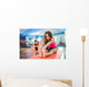 Class and Instructor Doing Wall Decal