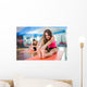 Class and Instructor Doing Wall Decal