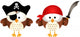 Pirates Owls Wall Stickers Wall Decal
