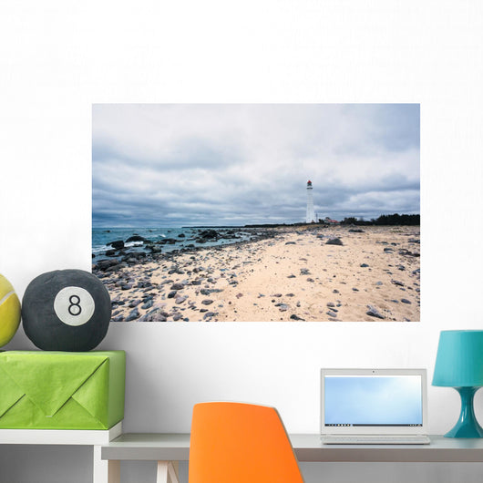 Seaside Lighthouse Wall Decal