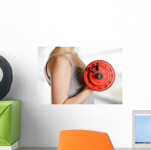 Time for Fitness Wall Decal