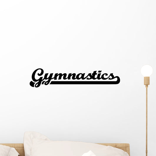 Gymnastics Word Wall Decal