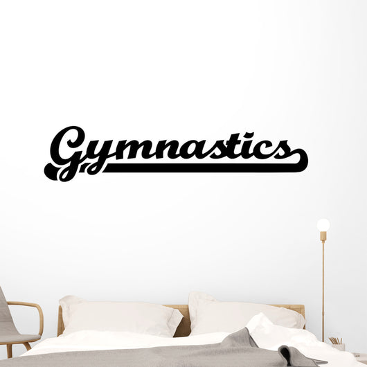 Gymnastics Word Wall Decal