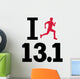 I Love 131 Miles Wall Decal