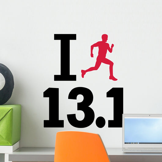 I Love 131 Miles Wall Decal