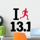 I Love 131 Miles Wall Decal