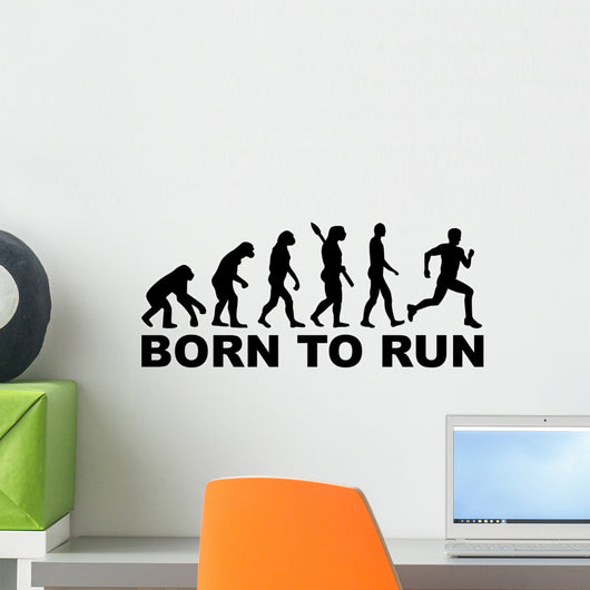 Born to Run Evolution Wall Decal