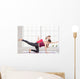 Young Mother and Daughter Wall Decal Design 2