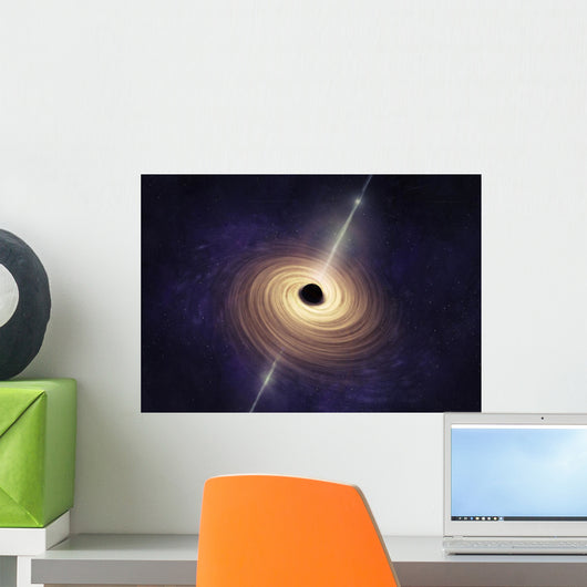 Black hole Wall Mural