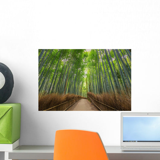 Bamboo Forest Kyoto Japan Wall Decal