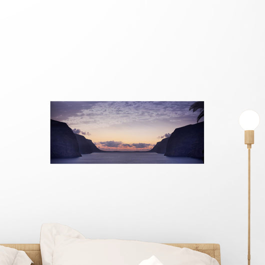 Beautiful Marine Landscape Tropics Wall Decal
