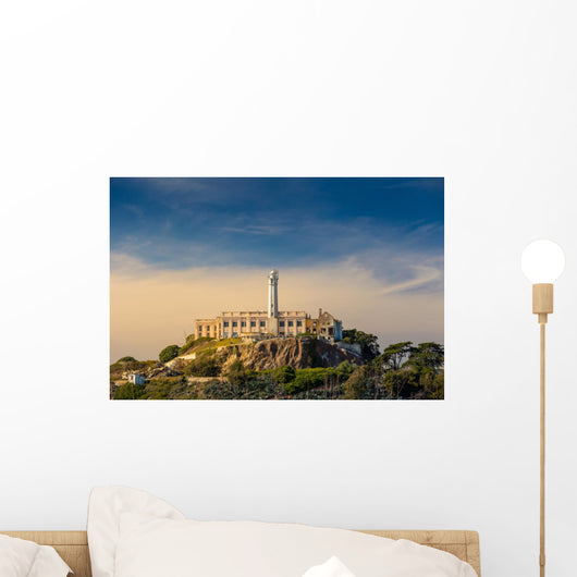 Alcatraz Island in San Francisco Wall Mural