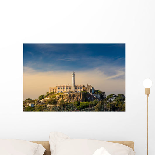 Alcatraz Island in San Francisco Wall Mural